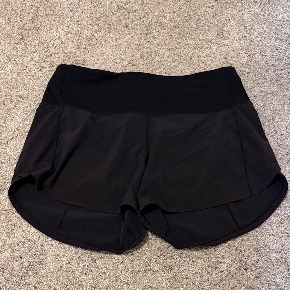 Lululemon Women's Black Athletic Shorts